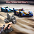 X4 2.4GHz 4-Channel X6F ATA HOBBY DUMBORC RC Radio Transmitter and Receiver with Fail-Safe & Low Voltage Alarm Function