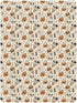 Jynexis 52x28 Halloween Pumpkin Ice Cream Print Baby Crib Sheets, Cotton Fitted Crib Sheet, Soft Breathable, Fits