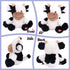 Hopearl Talking Cow - Electric Interactive Animated Toy that Repeats What You Say, Shaking Head Plush Buddy