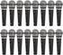NUOBESTY 16 Pcs Simulation Microphone Toy Set, Interesting Kids Accessory, Interactive Plastic Microphone