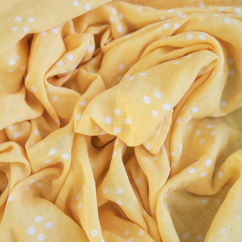 GRACED SOFT LUXURIES 2 Pack Premium Muslin Baby Swaddle Blankets, Large 47 x 47 inch, 100% Cotton