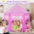 Monobeach Princess Tent for Girls, Large Playhouse Kids Castle with Star Lights, Indoor Outdoor Gift Toy