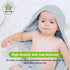 Cosy Family 3 Pack Baby Hooded Towels, Rayon Made from Bamboo, Ultra Soft Unisex Bath Towels for Babies,Toddler,Infant