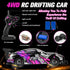 1:16 2.4GHz 4WD 40km/h RC Drift Car, Scale Drifting RC Cars, RC Race Car, High-Speed Remote Control Drift Car Vehicle
