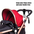 Stroller Hooks - 2pcs Heavy Duty Mommy Bag Hook for Hanging Shopping and Diaper Bags (Black)