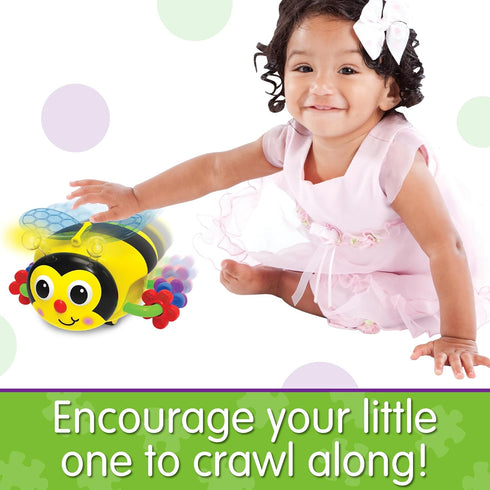 Crawl About Bee by The Learning Journey - Award Winning Crawling Toys for Babies 6-12 Months with Lights and Melodies