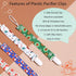 Christmas Pacifier Clips, 6 Pack Binkie Paci Holder for Boys and Girls Fits for Most Pacifiers, Teethers & Toys and Xmas Gift (Snowman,Snowflake)