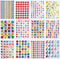 Coopay 7060 Pieces Teacher Stickers Mega Variety Pack for Kids, Reward Incentive Stickers for Classroom Supplies