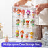 2 Pack 3Tiers Clear Display Case for Figures with Magnetic Door, Acrylic Display Cases for Collectibles, Acrylic