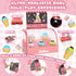 Set, Counter Playset, 3+ Ice Cream Toys Pretend Play Shop Store, Ice Cream with Light, Ice Cream Maker Cashier Toy