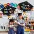 KatchOn Graduations Cap Balloons - Big 24 Inch | Graduation Hat Balloons for 2025 Party Decorations