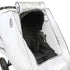 Masirs Universal Baby Stroller Rain Cover, Quilted White Mesh Material for Ventilation and Night Visibility
