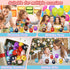 sdatoy 48 3D Pcs Party Favors for Kids, Animal Pop Fidget Toys Bulk, Sensory Bath Suction Toys for Toddlers, Carnival