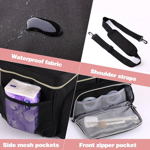 Timoxi S1 S2, Pack Breast Pump Bag Fit for Spectra and Pumping Bag with Breastmilk Ice & Waterproof Mat, Perfect