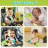0-6 6-12 Tummy 3 6 9 12 18 1 2 Baby Stuffed Animal Toys for Months, Baby Musical Caterpillar Time Toys for Babies
