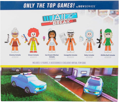 Jailbreak: Hiding in Plain Sight Multipack, Six 2.75-Inch Action Figures with Mix and Match Accessories