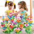 Garbo Star 148PCS 3 4 5 6 3 4 5 3-5 Flower Garden Building Toys for Year Old Girls, Educational Activity Preschool