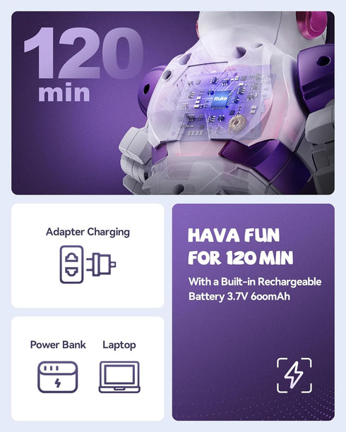 6088 Programmable 3 4 5 6 Ruko Dancing Robot for Girls with APP Control, Remote Control, Gesture Sensing Control