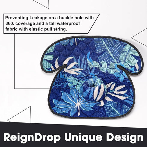 Blue Car Seat Protector Piddle Pad,Waterproof Carseat Covers,Potty Training Anti-Slip Potty Toilet Training Liner