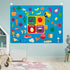 WATINC My Plate Felt-Board Stories Set, 3.5Ft 53Pcs Preschool Food Diary Classroom Theme Early Learning Play Kit