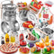 Play Kitchen Accessories, Large Stainless Steel Toddler Cooking Set, Kids Kitchen Playset