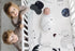 100% (52 28 inches) Rookie Humans Cotton Sateen Fitted Crib Sheet: Woodland Dreams. Modern Nursery, Use as a Photo