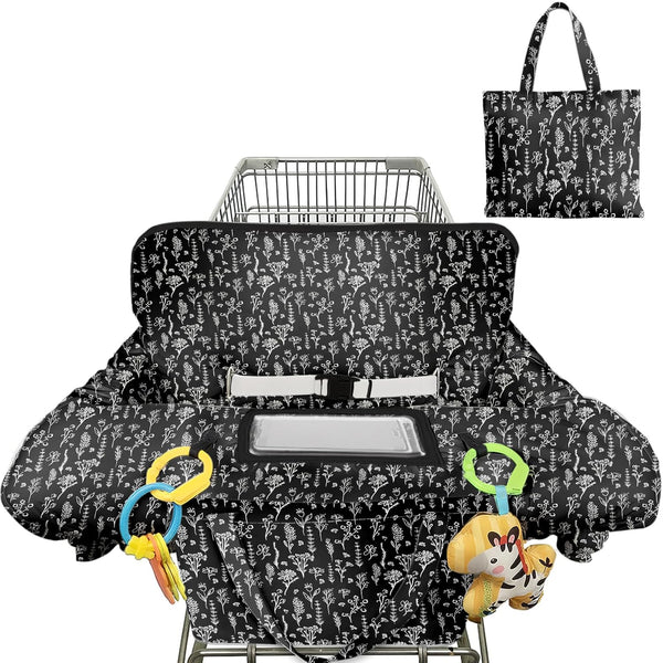 Shopping Cart Cover for Baby Girl Boy 2-in-1 High Chair Water Resistant