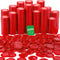Leitee 1000 Pcs Plastic Poker Chips - 38 mm Interlocking Game Chips for Adults, Counting Reward Card (Red)