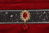 Tarot Cards Bag with Divination Tablecloth, Star River Lace Velvet Bottom with Tarot Pouch (Red)