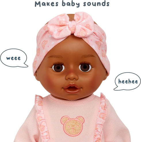 Baby Born Learn to Walk Baby Doll Harper - Realistic Features for Kids Ages 3+, Walks and Crawls