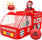 Kiddey Fire Truck Play Tent for Kids - Firetruck Tents with Sirens