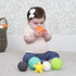 Infantino Textured Multi Ball Set - 6 Piece Toy for Sensory Exploration, Ages 6 Months and Up