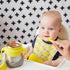b.box Insulated Food Jar with Spork for Toddlers - Easy Open Container, 11 oz, Blue Slate