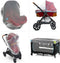 Baby Mosquito Net for Stroller, Carrier & Bassinet - Elastic Drawstring Infant Bug Net for Jogger & Car Seat