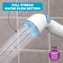 2-in-1 10-foot Playtex Baby Shower Sprayer for Baby and Toddler Bath Time, Blue/White, Hose