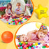 140 Pcs Motivational Stress Balls, Colorful Foam Balls for Anxiety Relief and Hand Exercise Party Supplies