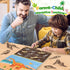 Montessori Dinosaur Themes Busy Book for Toddlers, Educational Learning Toys for 3-5 Year Olds, Birthday Gifts