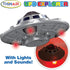 Nature Bound UFO Spaceship Space Toy - Kids Playset with Two Aliens, Lights & Sounds for Educational STEM Adventure