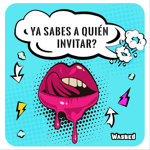 Wasted - The Party Game by Happy Ending Games - Board Game of Dares (Spanish Version)