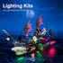 LED Lighting Kit for Lego 71469 Nightmare Shark Ship, Compatible with Building Block Models (Remote Control Version)