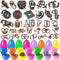 32 Pack Brain Teaser Puzzles & Colorful Easter Eggs - Challenging Metal