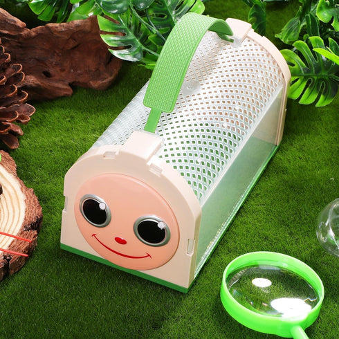 Outdoor Explorer Kit, Bugs Catcher Kit for Kids with Critter Keeper and Magnifying Glass