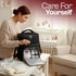 Castal Pack, S1,S2, 6 Breast Pump Bag Diaper Tote Bag with Ice Fit Most Breast Pumps Like Medela, Spectra EvenfloDouble