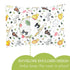 Little Sleepy Head Youth Pillow Case, 100% Cotton & Hypoallergenic, Snug Fit Envelope Pillowcase, Safari Design