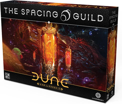 Dune: The Spacing Guild Board Game Expansion - Tabletop Miniatures Strategy Game for Kids and Adults, Ages 14+, 1-4