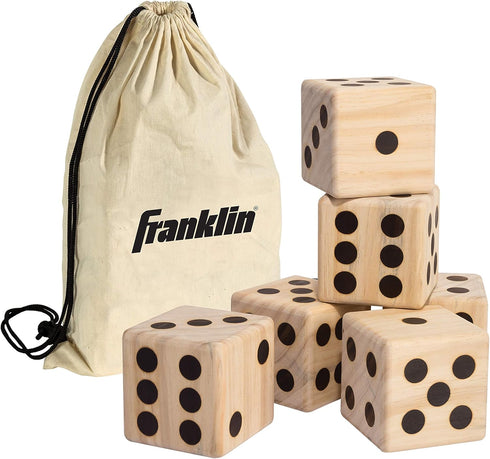 Franklin Sports Giant Wooden Dice