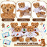 Blueweenly 20 5 9.84 Inches 5 12 5 Pcs Graduation Make Your Own Stuffed Animal Teddy Bear Kit Including Velvet Animal