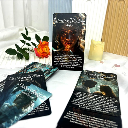 Healing Oracle Cards Deck, Self-Healing Tool for Beginners, Discover What Needs to Shift or Release for Your Highest