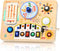 JoyCat Busy Board with Led Light, Toddler Toys for 1 2 3