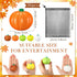 Motionchic 50 Pcs Thanksgiving Stress Balls Thanksgiving Party Favors Pumpkin Stress Balls Goodie Bag Stuffers Mini